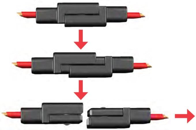 Molex Interconexiones cable a cable sin género Ditto™